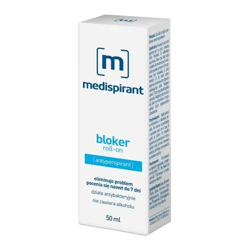 MEDISPIRANT bloker roll-on gegen Schwitzen Antiperspirant 50 ml