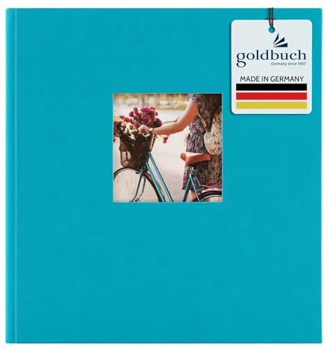goldbuch Bella Vista Fotoalbum Türkis 30x31 cm in türkis von Goldbuch