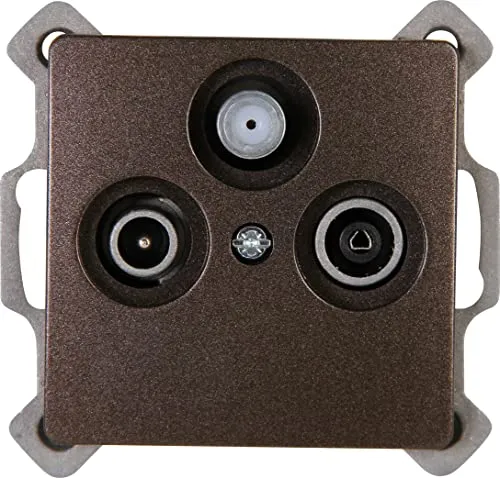 Steckdosen Braun von Kopp