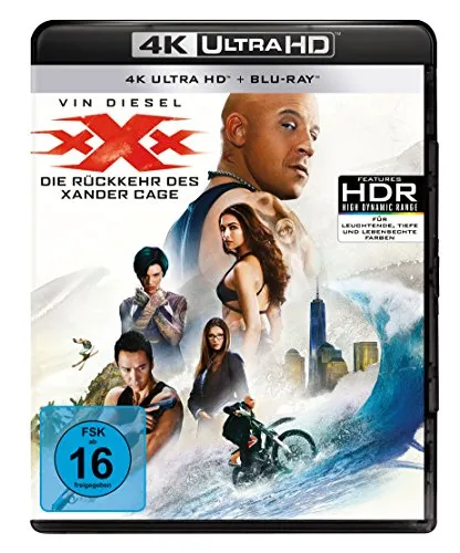 xXx - Die Rückkehr des Xander Cage (4K Ultra-HD) (+ Blu-ray)