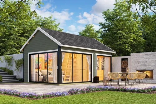 Produktbild Gartenhaus Blockhaus Murano 3