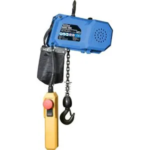 Güde Kettenzug 1707 - Elektrokettenzug mit 300kg Tragkraft - Elektrische Hebezeuge mit 300 kg Tragkraft und 3 m Hubhöhe, ideal für Werkstatt und Industrie. Features: Geräuscharmer Motor, mechanische Getriebebremse und wartungsfreie Kette.