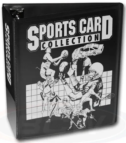 BCW Sports Cards Album - Ringbuchordner Schwarz