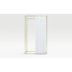como Ösenschal Vogelmotiv - creme - Eleganter Ösenschal in creme mit Vogelmotiv, gefertigt aus hochwertigem Synthetik. Maße: 140x245 cm. Ideal für stilvolle Fensterdekoration. Öko-Tex Standard 100, Made in Germany.