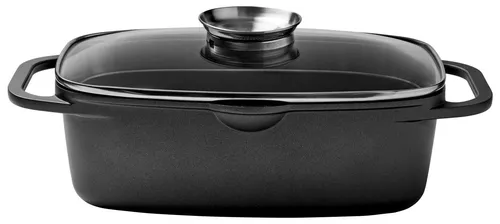 Homeware Profession. Bräter, Schwarz, Edelstahl, 6 L