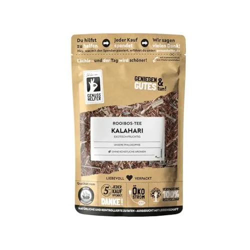 Bremer Gewürzhandel Rooibos-Tee Kalahari, lose, herrliches Aroma mit Zitrus-Note, perfekt für entspannte Momente, 3 x 100g