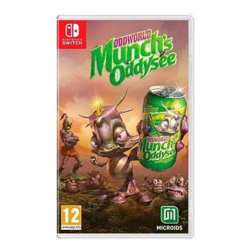Oddworld Munch's Oddysee - Limited Edition für Nintendo Switch - Erleben Sie die aufregende Welt von Oddworld, während Sie zwischen Munch und Abe wechseln - ein Muss für Nintendo Switch-Fans!
