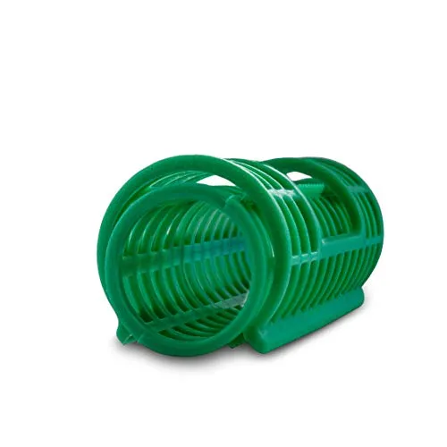 Ponik's Kunststoff Lockenwickler, Haar-Roller-Set, selbstgreifend, 24 mm, 6 Stk, Grün