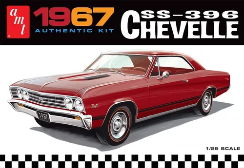  AMT/MPC AMT1388 - 1/25 1967 Chevrolet Chevelle SS396 - Neu X) (M