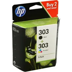 HP 303 (3YM92AE) schwarz, color Druckerpatronen 2er-Set