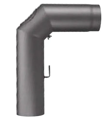 Justus Rohrset Standard 150mm Schwarz - Aschesauger Rohrset in 150mm, ideal für effiziente Reinigung von Kaminen und Öfen, robust und langlebig.