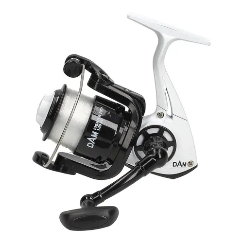 DAM Fighter Pro 130 FD Spinnrolle 3000 Frontbremsrolle mit 0,33mm Schnur bespult