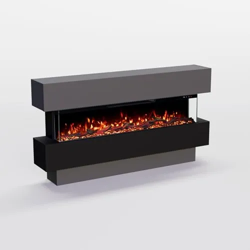 GLOW FIRE Elektrokamin Clear