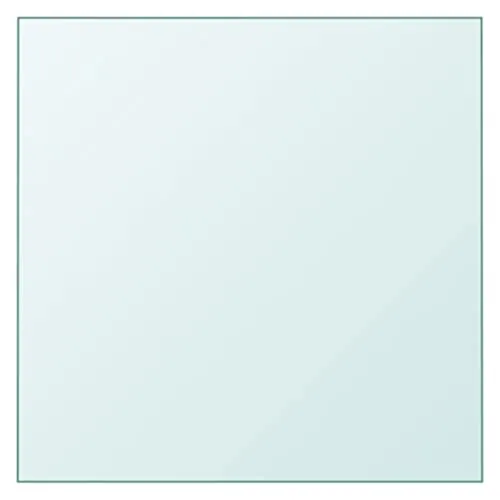 vidaXL Ersatztischplatte aus Hartglas - Esszimmertische – Hochwertige, langlebige Tischplatte aus klarem Hartglas, ideal für Esstische und Couchtische, schützt vor Kratzern und verleiht jedem Raum einen modernen Look.