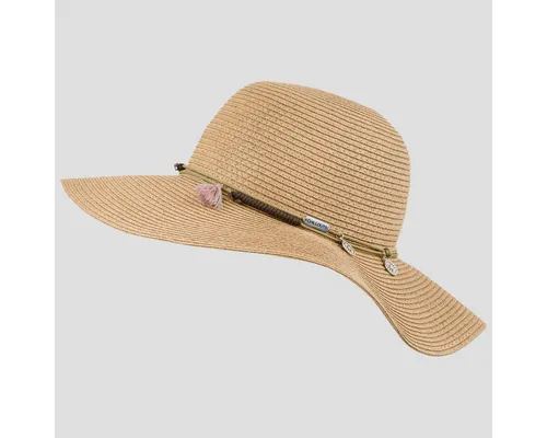 chillouts Strohhut Atlanta mit UPF 50+, 82-brown - Strohhut mit UPF 50+ Schutz, perfekt für sonnige Tage, aus 100% Papier, Größe XS, in der Farbe 82-brown.