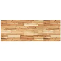 vidaXL Schreibtischplatte 120x50 cm aus Akazienholz - Robuste Arbeitsplatte aus massivem Akazienholz mit Ölbeschichtung für hohe Widerstandsfähigkeit und vielseitige Einsatzmöglichkeiten in Küche, Werkstatt oder Badezimmer.