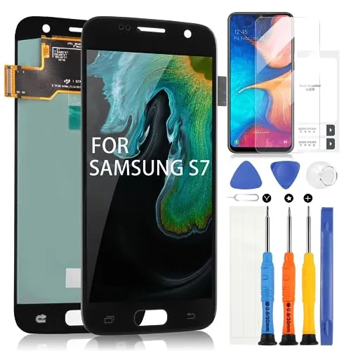 ARSSLY OLED LCD für Samsung Galaxy S7 G930 Display Digitazer Bildschirm für SM-G930F SM-G930A SM-G930P Touchscreen Ersatz Assembly mit Werkzeugen