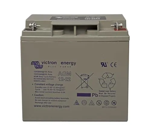 Victron Energy AGM 22Ah 12-Volt Deep Cycle Batterie von Victron Energy