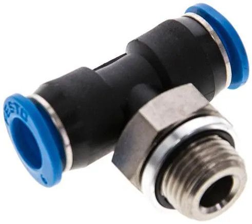 QSMT-G1/8-6 (186273) T-Steckverschraubung Baugröße:Mini Nennweite:3,3mm