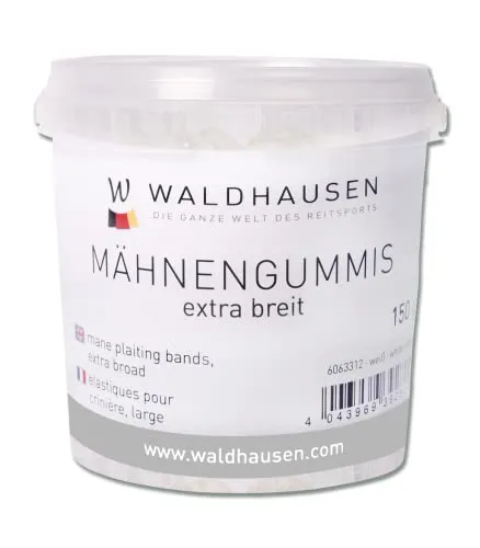 WALDHAUSEN Mähnengummis extra breit im Eimer