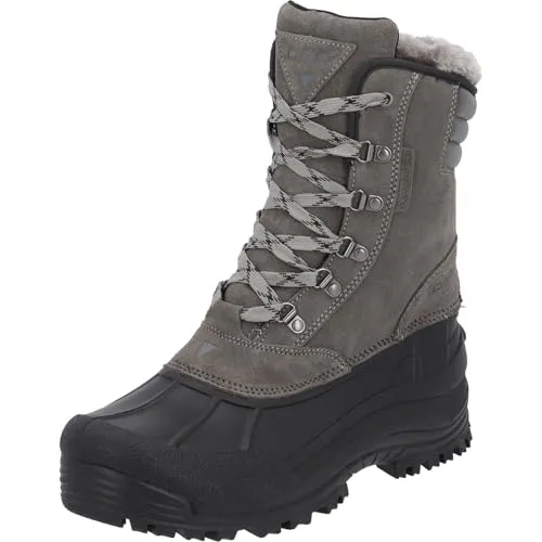 CMP Herren Winterstiefel Kinos WP 3Q48867 - Grau 45 EU - Wanderschuhe mit CLIMAPROTECT-Technologie für optimalen Wetterschutz und Komfort, ideal für winterliche Outdoor-Aktivitäten.