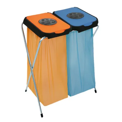 EKOthinks Abfallsackhalter 2 Metallrahmen von Reinigungsberater