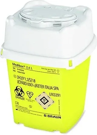 MEDIBOX Entsorgungsbehälter 5,7 l 1 St von B. Braun