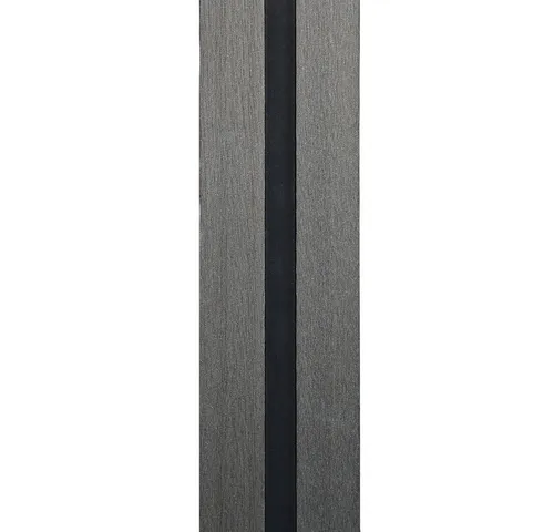 HOME DELUXE Zaunpfosten Nutleiste aus Gummi DINA (3-St) in schwarz von Home Deluxe