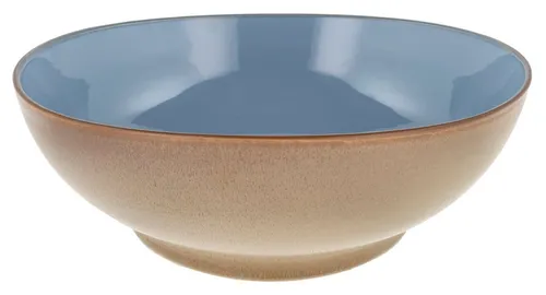 Bitz Salatschüssel Wood/Ocean 30 cm - Rührschüsseln aus Steinzeug, ideal für Salate und Beilagen. Die matte Außenseite und glänzende Innenseite bieten eine naturnahe Optik und vielfältige Kombinationsmöglichkeiten.