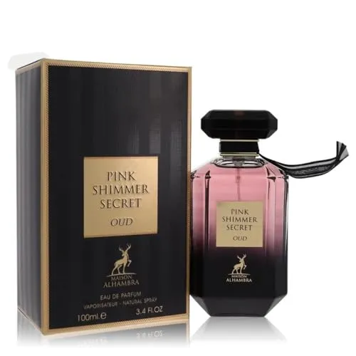 Maison Alhambra Pink Shimmer Secret Oud EDP 100 ml - Eleganter Duft mit geheimnisvollen Noten, ideal für besondere Anlässe. Hochwertige Komposition für ein unvergessliches Dufterlebnis.