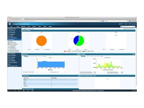 Produktbild HPE Intelligent Management Center Wireless Service Manager (JG142AAE)
