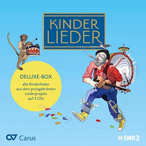 Kinderlieder Vol.1-3 - Deluxe-Box - Hörbücher mit beliebten Kinderliedern in einer praktischen Deluxe-Box, perfekt für unvergessliche Sing-Momente mit der ganzen Familie.