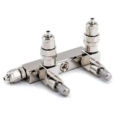 AQUA-NOA CO2 Verteiler Profi mit 2 Feinnadelventile inklusiv Rückschlagventil