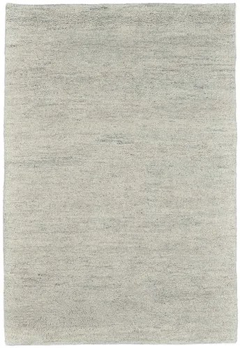 THEKO Wollteppich Hadj Uni, rechteckig, 25 mm Höhe - Hochwertiger Wollteppich Hadj aus 100% Schurwolle, handgeknüpft und besonders strapazierfähig. Ideal für ein gemütliches Wohnambiente, bietet er einen dicken, flauschigen Flor und ein hervorragendes Preis-Leistungs-Verhältnis.