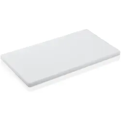 WAS Germany HACCP Schneidbrett 50 x 30 cm - Weiß, Polypropylen - Schneidebretter, hygienisch und ideal für die sichere Lebensmittelzubereitung gemäß HACCP-Standards.