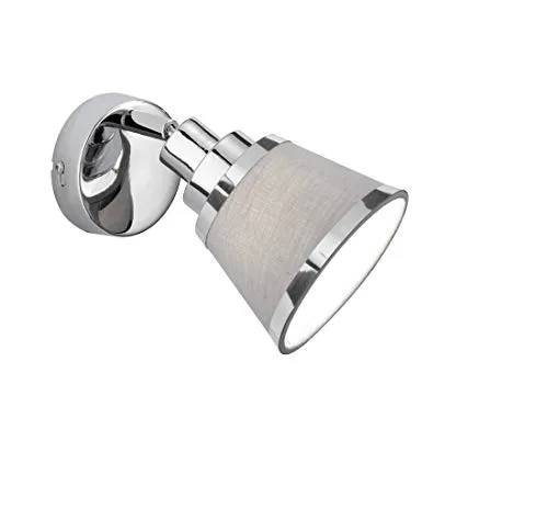 Wofi Wandleuchte ZOON, 1-flammig, max. 28 W, E14, Chrom von Wofi