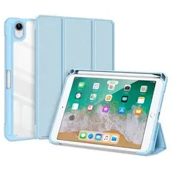 Dux Ducis Toby Tablet-Hülle für Samsung Galaxy Tab S10 Lite mit Standfunktion Blau - Die Dux Ducis Toby Tablet-Hülle bietet eleganten Schutz aus abriebfestem Kunstleder und stoßdämpfendem TPU. Mit Standfunktion und Auto Sleep-Funktion ideal für Videos und alltägliche Nutzung. Perfekt für Schule und Freizeit.