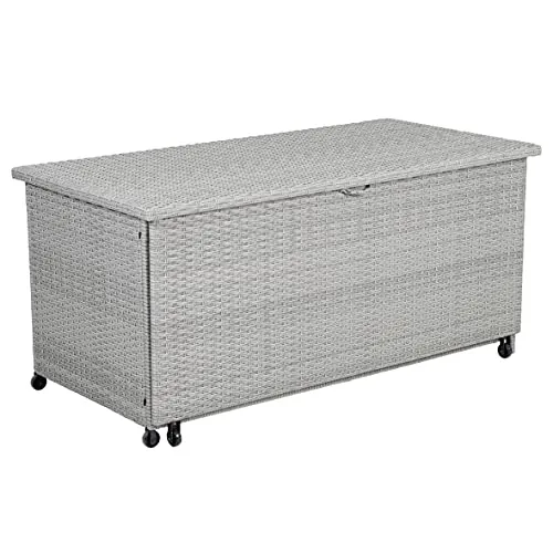 greemotion Polyrattan-Kissenbox zum Ausziehen