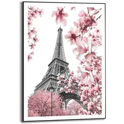 Reinders! Bild mit Rahmen Spring in Paris in pink von Reinders