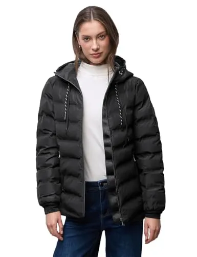 Street One Funktionsjacke mit Geklebten Nähten in schwarz von Street One