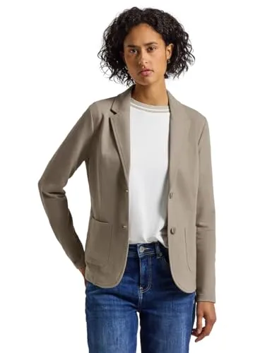 Street One Damen 2116815 Basic Blazer, Mocha Dream Mel von Street One