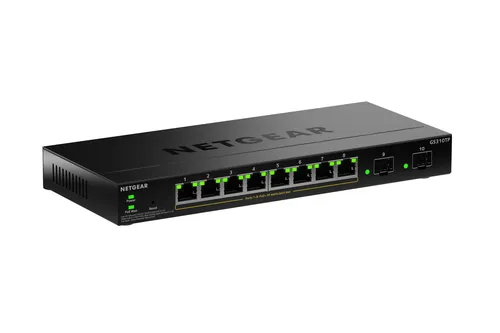 NETGEAR S350 10-Port Gigabit PoE+ Smart Managed Switch