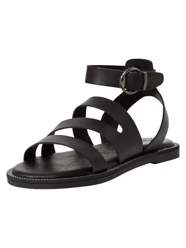 Tamaris Sandale 1-28153-42 001 normal - Wanderschuhe mit Klettverschluss, aus hochwertigem Leder und mit innovativer TOUCH-IT-Technologie für optimalen Tragekomfort und sicheren Halt.
