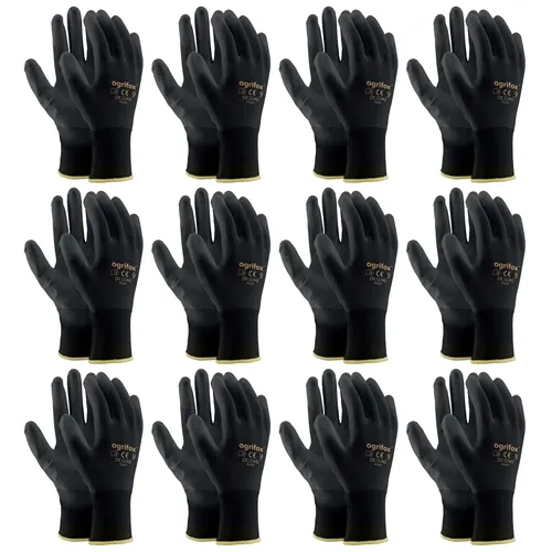 12x Arbeitshandschuhe Mechanikerhandschuhe Gartenhandschuhe Schutzhandschuhe