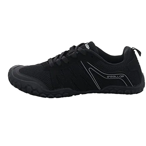 Ballop Unisex Erwachsene Barfußschuhe Pellet - Damen-Schnürhalbschuhe mit atmungsaktivem Obermaterial, geräumiger Zehenbox und flexibler Profillaufsohle für optimale Traktion und Komfort beim Laufen.