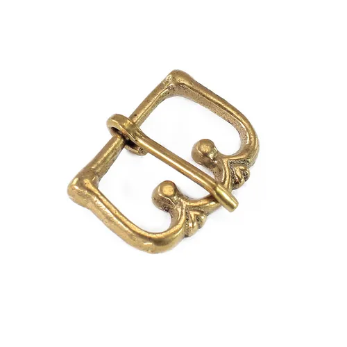 Mittelalter Gürtelschnalle 1400 - 1500 bis 25mm Messing Reenactment Schnalle