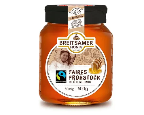 Breitsamer Honig Honig, Breitsamer Fairtrade Honig flüssig 500g