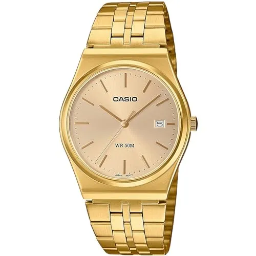Produktbild CASIO Herren-Armbanduhr MTP-B145G-9AVEF Gold 35mm