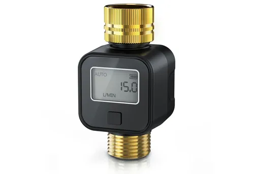 Brandson digitaler Wasserzähler 3/4 Zoll – Präzise Gartenbewässerung - Effiziente Wassermessung für den Garten mit dem Brandson Wasserzähler. Das klare Display und die verschiedenen Modi ermöglichen eine einfache Überwachung des Wasserverbrauchs. Ideal für nachhaltige Bewässerungslösungen.