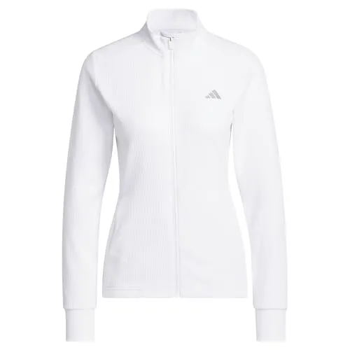 adidas Performance Trainingsjacke W TXTR JKT weiß XS (30/32) - Sportliche Trainingsjacke aus 91% Polyester, ideal für aktive Tage. Maschinenwaschbar und mit praktischem Reißverschluss für höchsten Tragekomfort.